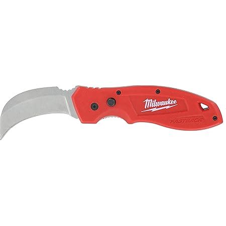 Milwaukee 48 22 1985 Fastback Hawk Bill Cuchillo Plegable Con Clip Para