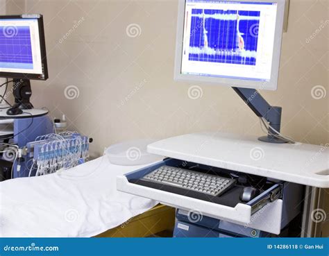 science computer  hospital stock photo image  internet training