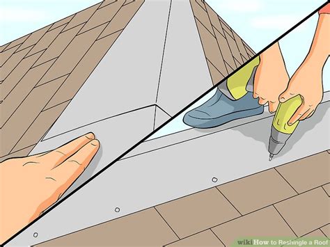 How To Reshingle A Roof Steps With Pictures Wikihow