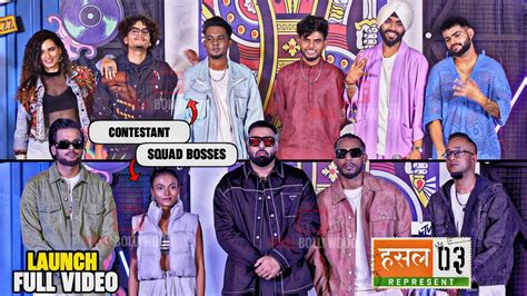 Uncut Mtv Hustle Season Launch Badshah Ikka E P R Dion James