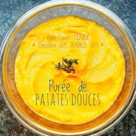 Ma purée de patates douces Recette i Cook in Guy Demarle