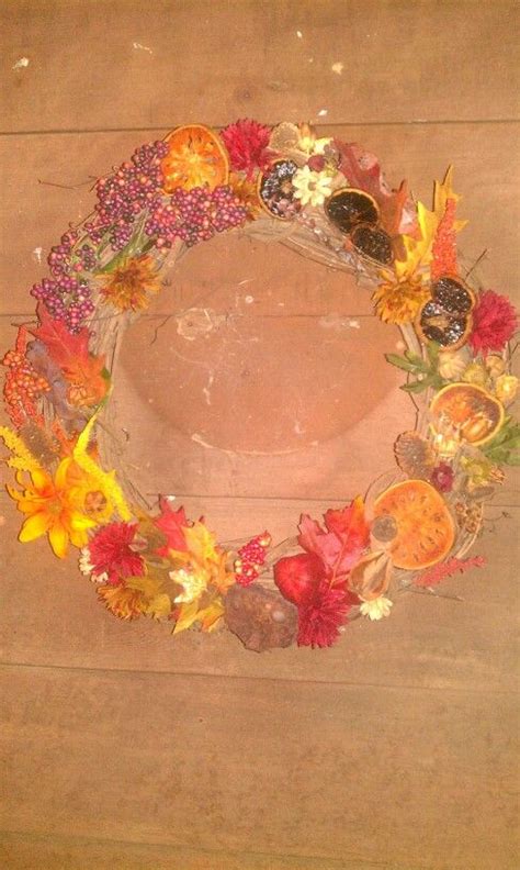 Beautiful Homemade Fall Wreath Fall Wreath Beautiful Wreaths