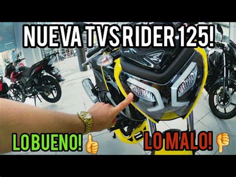 As Es La Nueva Tvs Rider Modelo Sin Duda La Mejor De Todas