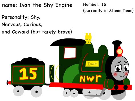 My Thomas Oc Ivan The Shy Engine Fandom