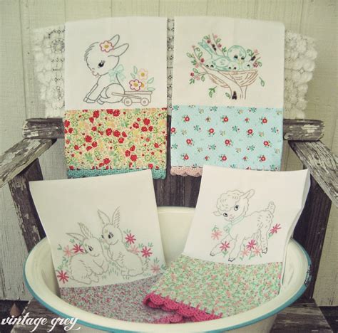 vintage grey  spring items