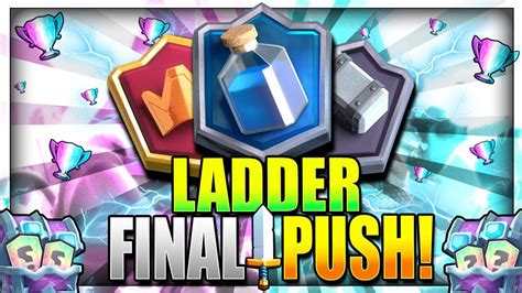 End Of Season Trophy Push Masters League Clash Royale End Of Season