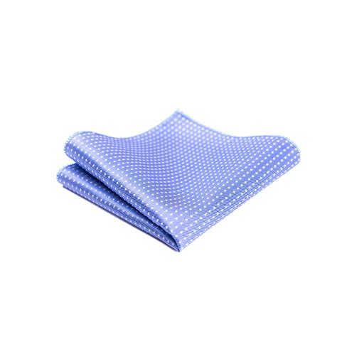 Light Blue Polka Dot Pattern Pocket Square Nimble Made