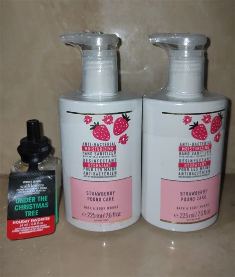 Strawberry Pound Cake Hand Sanitizer Beauty Personal Care