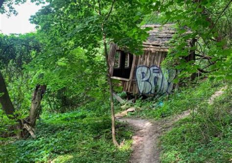 Abandoned Demolished Cabin Ominous
