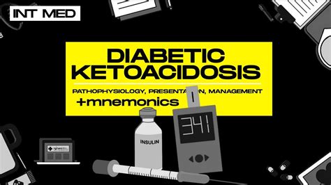 [internal Medicine] Diabetic Ketoacidosis Mnemonics — Pathophysiology