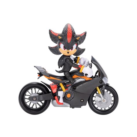 Buy SONIC 3 MOVIE Sonic the Hedgehog Shadow Figure & Motorcycle by