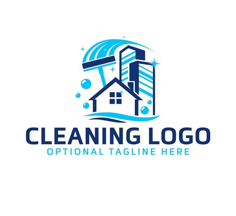 Premade Logo Cleaning Logo Sanitation Logo Residential Etsy