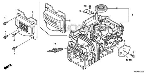 Honda HRR216K5 VKAA MZCG 7800001 7999999 Lawn Mower Partswarehouse