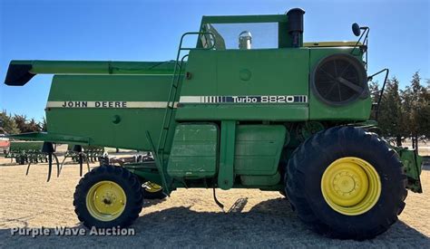 1983 John Deere 8820 Turbo Combine In Sublette Ks Item Oa9717 For Sale Purple Wave