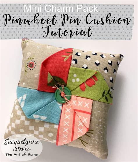 Pinwheel Pin Cushion And Mini Pillow Tutorial Jacquelynne Steves