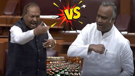 Belagavi Assembly Priyank Kharge Vs KS Eshwarappa Talk Fight In