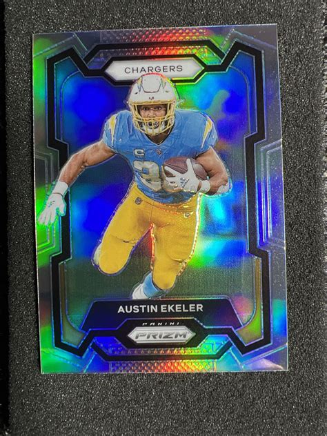 2023 Panini Prizm Football Silver Prizm 153 Austin Ekeler Los Angeles