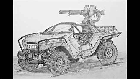 A 10 Warthog Drawing