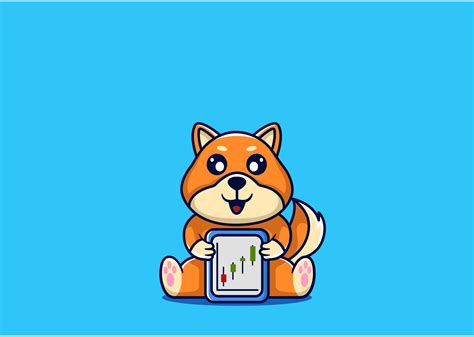 Shiba Trader Graphic By Raccoontoonid · Creative Fabrica