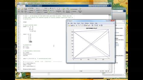 A Basic Finite Element Program In Matlab Part 1 Of 2 Youtube