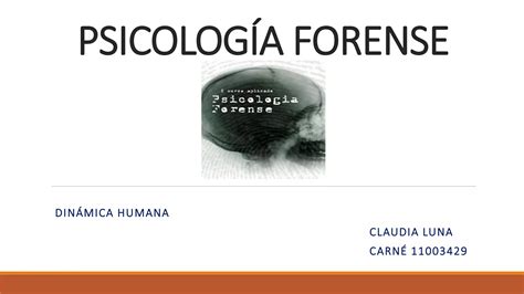 Psicología Forense Ppt