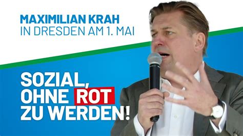 Dr Maximilian Krah Am 1 Mai In Dresden AfD Sachsen YouTube