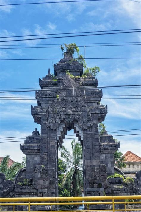 residential gate  indonesia   shaped   ancient temple