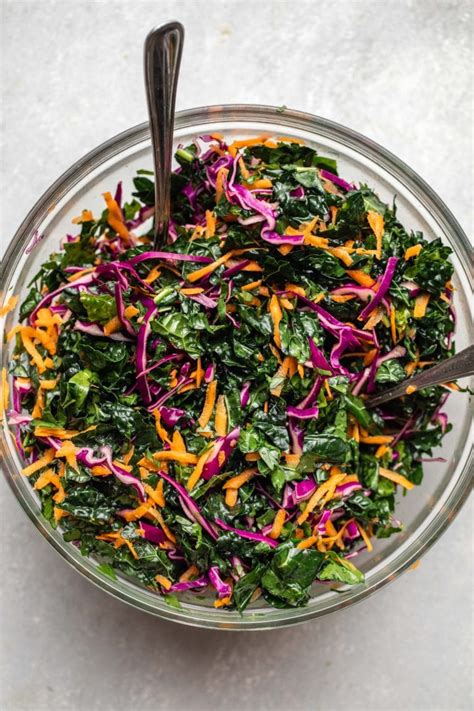 Everyday Kale Salad Recipe Wholesome Tasty From My Bowl