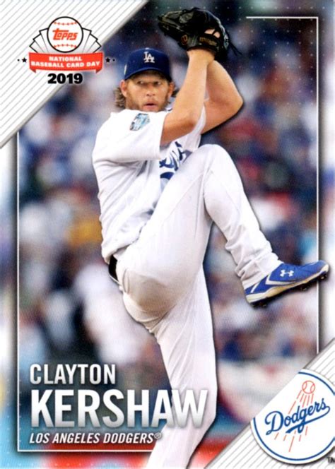 Topps National Baseball Card Day Clayton Kershaw Trading