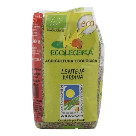 Lentejas ecológicas Ecolecera 500 g