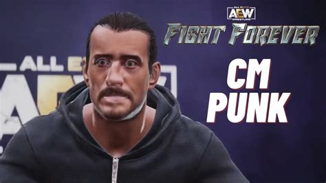 Aew Fight Forever Cm Punk Entrance Signature Finisher Youtube