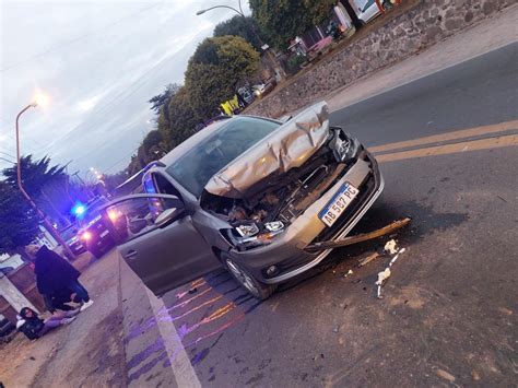 Tres vehículos protagonizaron un choque en cadena en la Ruta 38 El