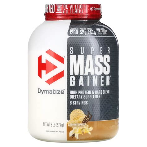 SUPER MASS GAINER 6 LIBRAS VAINILLA DYMATIZE Outlet Fit Colombia