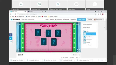 Pembelajaran Menyenangkan Dengan Pembuatan Game Di Wordwall Youtube