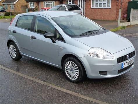 2006 06 PLATE FIAT GRANDE PUNTO 1 2 ACTIVE METALLIC GREY SILVER 11