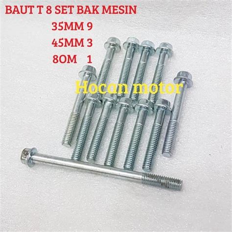 Jual Baut Blok Bak Cvt Set Mio J Mio Gt Soul Gt Fino F X Ride