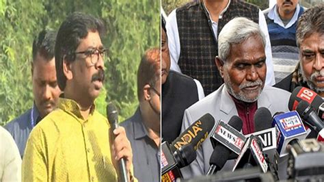 Champai Soren To Be New Jharkhand Cm Hemant Soren In Ed Custody Resigns