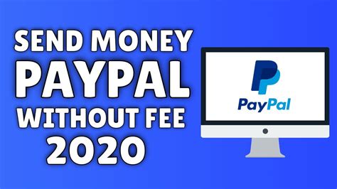 How To Send Money On Paypal Without Paying A Fee Youtube