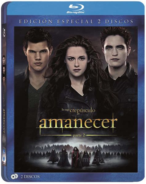 Car Tula De Crep Sculo Amanecer Parte Edici N Met Lica Blu Ray