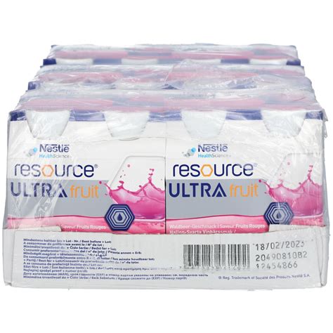 Resource Ultra Fruit Waldbeere X X Ml Shop Apotheke