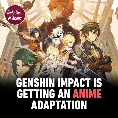 Dat Boi 🫡 On Twitter Genshin Impact Is Getting An Anime Adaptation