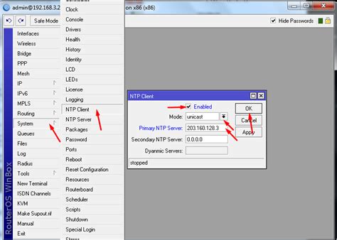 Setting Ntp Network Time Protocol Menggunakan Mikrotik Bingkaiteknologi