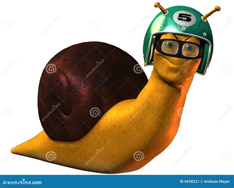 Toon Racing Snail Stock Illustration Illustration Of Emotions 6938221