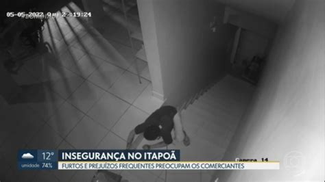 Vídeo Comerciantes do Itapoã enfrentam onda de furtos e assaltos Bom