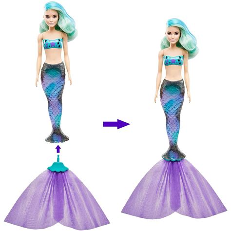 Mattel Barbie Color Reveal Wave 4 Mermaid Doll With 7 Surprises GTP43