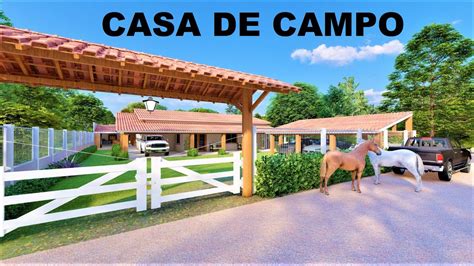 CASA DE CAMPO CHÁCARA Compre o Projeto na Descrição P334 YouTube