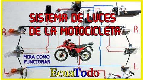 Circuito Basico De Luces En Las Motos Youtube