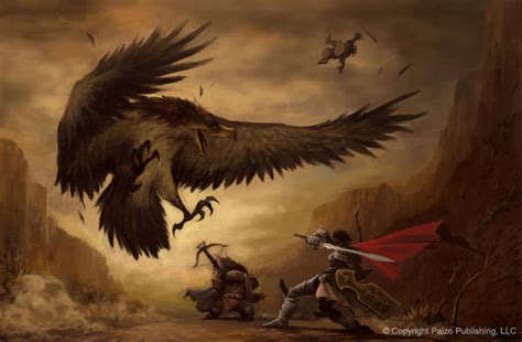 Giant Bird Fight By Concept Art House On DeviantArt