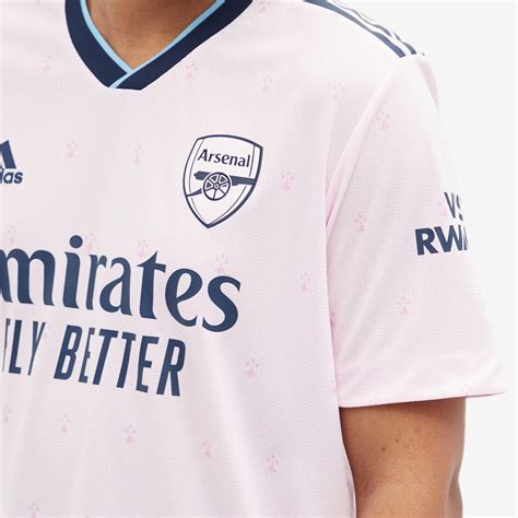 Adidas Arsenal Fc Rd Authentic Jersey Clear Pink End Us