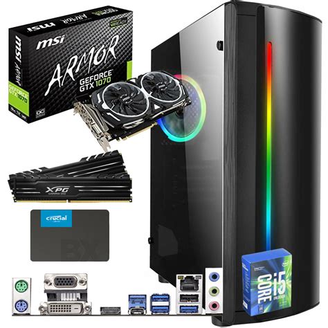 Game Box Intel i5, 16GB DDR4, 240GB SSD 1TB HDD, nVidia GTX 1070 Game Box - PC Doctor London